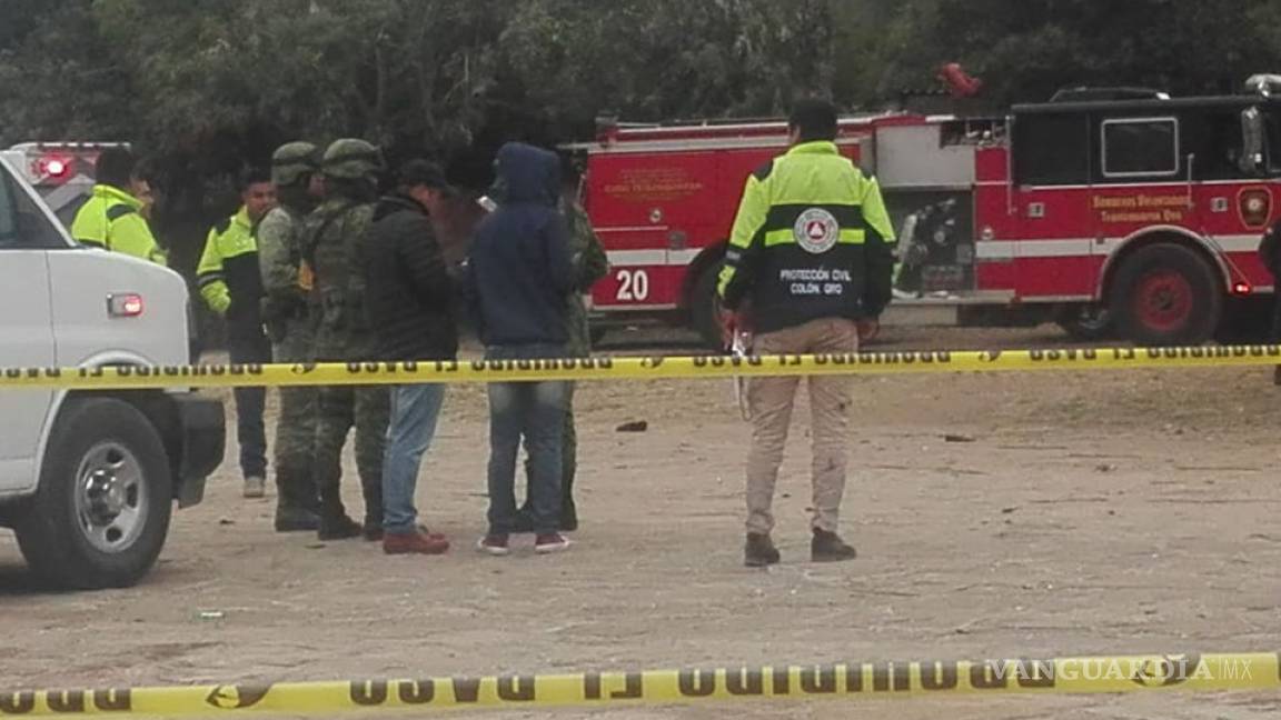 Cinco muertos en Querétaro por explosión de pirotecnia