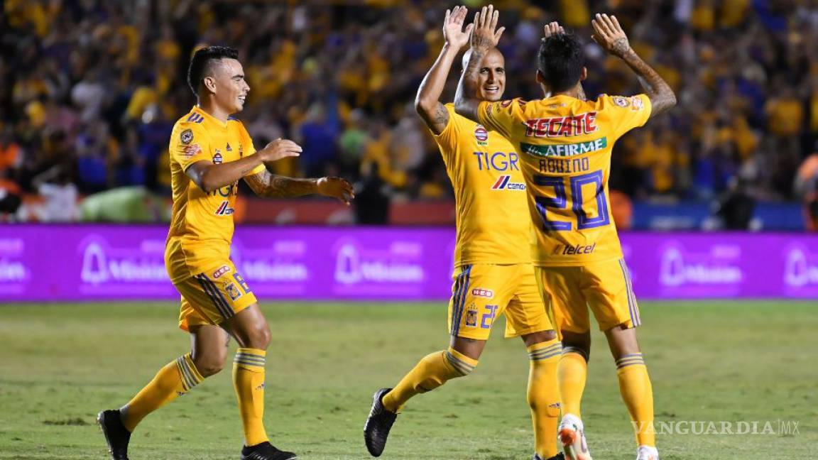 Tigres golea a Monarcas en su debut en el Apertura 2019