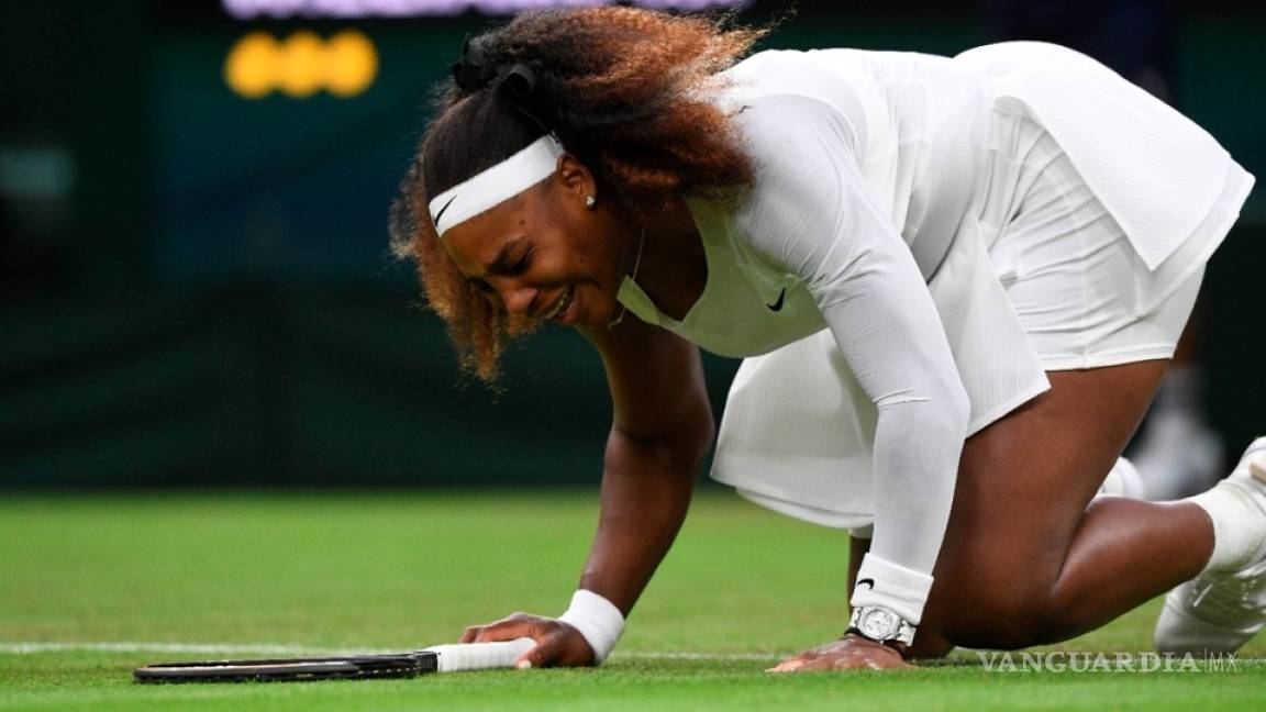 Serena Williams se retira entre lágrimas de Wimbledon por lesión