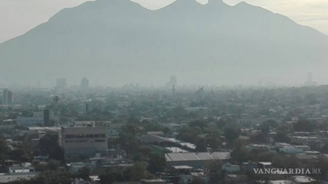 Por mala calidad del aire emiten alerta en Nuevo León