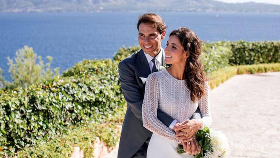 Revelan fotografías de la boda de Rafael Nadal y Mery Perelló
