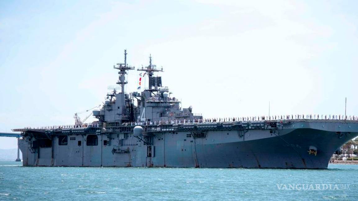 $!Buque de guerra de Estados Unidos derribó dron iraní: Donald Trump