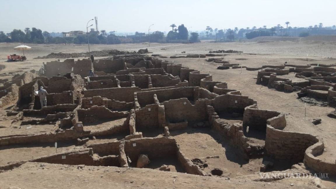 Encuentran ciudad perdida desde hace 3 mil años en Egipto