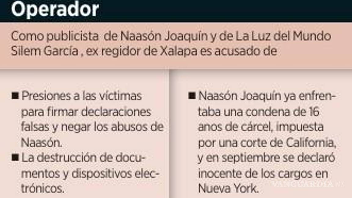 $!Amparan a ex regidor de Xalapa acusado de proteger a Naasón Joaquín, líder de la Iglesia de la Luz del Mundo