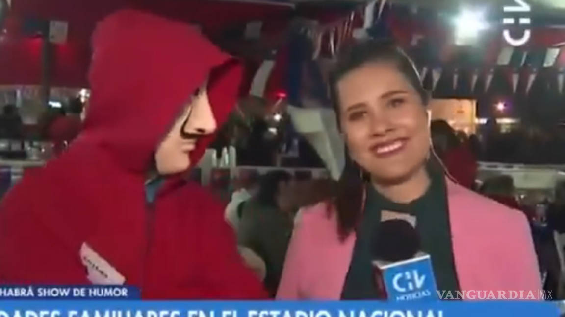 Reportera es acosada durante transmisión en vivo, en Chile