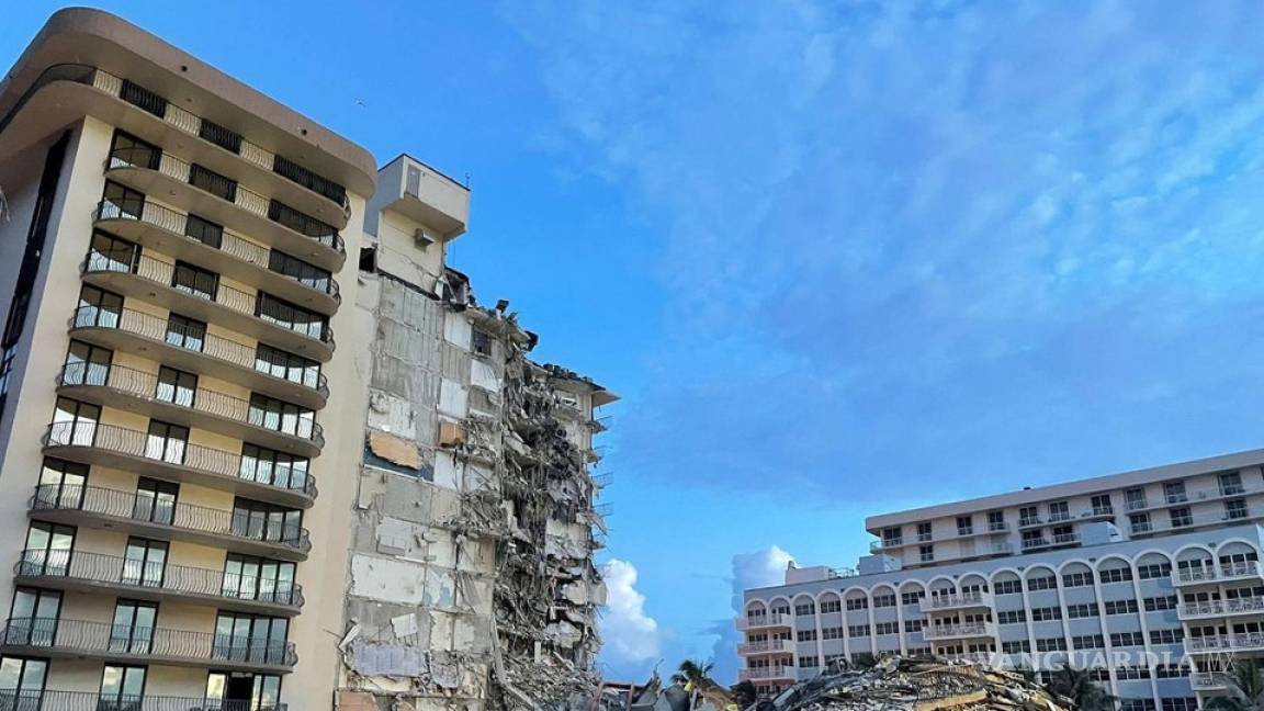 Edificio que colapsó en Miami necesitaba al menos 9 mdd en reparaciones