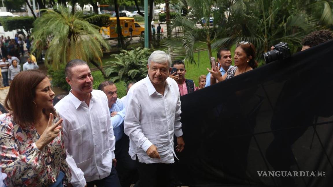 AMLO se reúne con el gobernador de Sinaloa