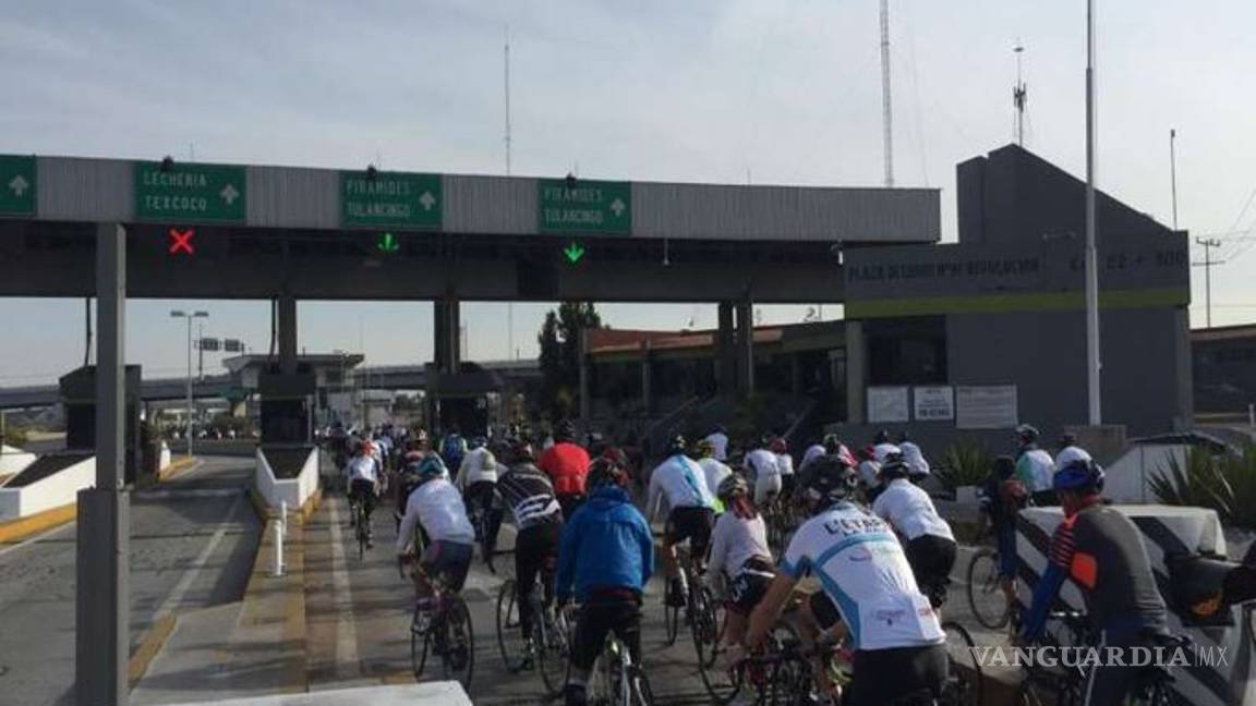 $!“No más ciclistas muertos”, exigen justicia para Alexia, estudiante de la UNAM atropellada