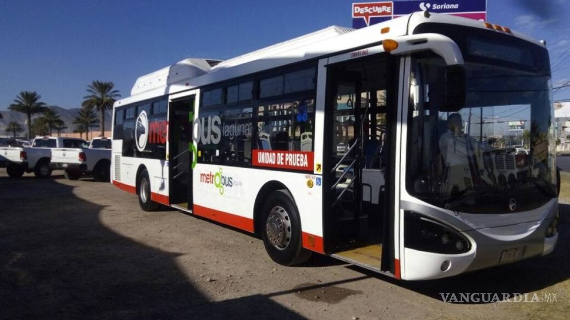 Metrobús Laguna estará operando hasta enero de 2022: Miguel Algara