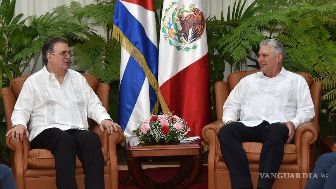 Marcelo Ebrard sella con Miguel Díaz-Canel nueva etapa en relación México-Cuba