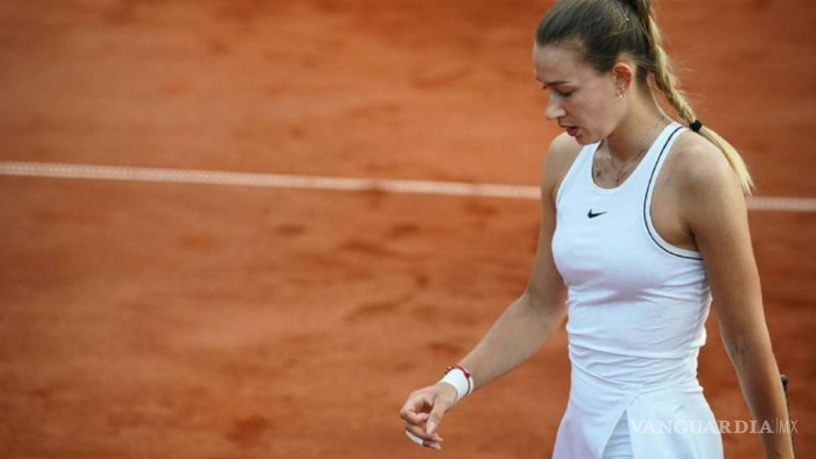 Detienen a la tenista rusa Yana Sizikova, por presunto amaño de partidos en Roland Garros