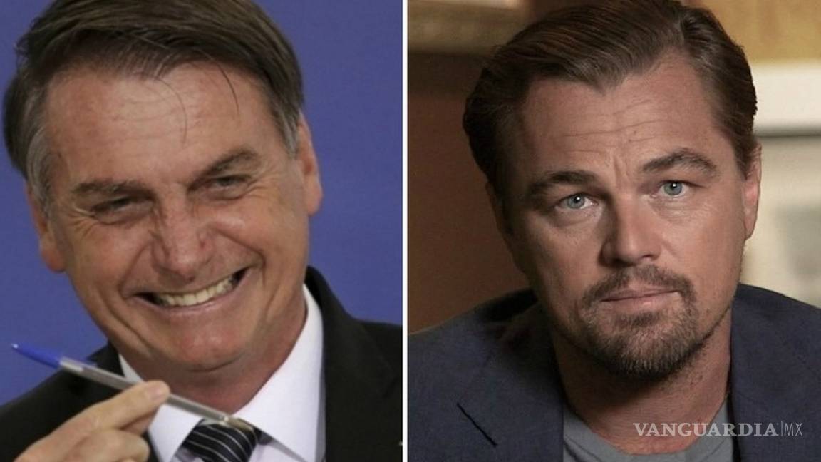 Bolsonaro acusa a Leonardo DiCaprio de dar dinero para encender el Amazonas