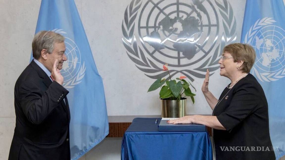 Michelle Bachelet toma protesta como titular de ONU-DH