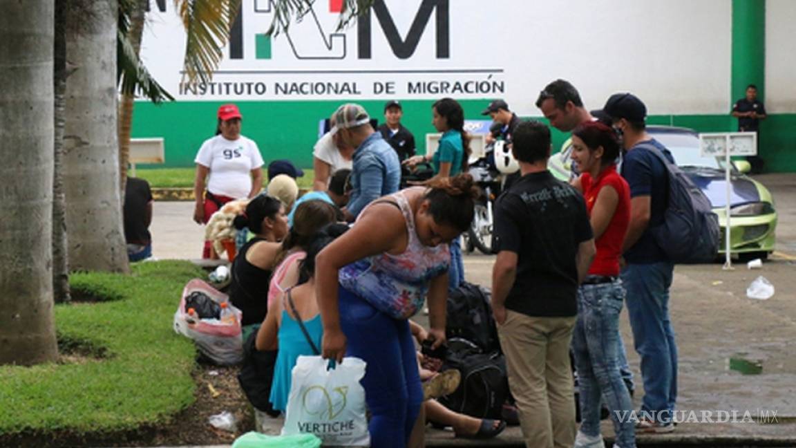 Trasladan a 72 cubanos a Veracruz después de trifulca en Chiapas