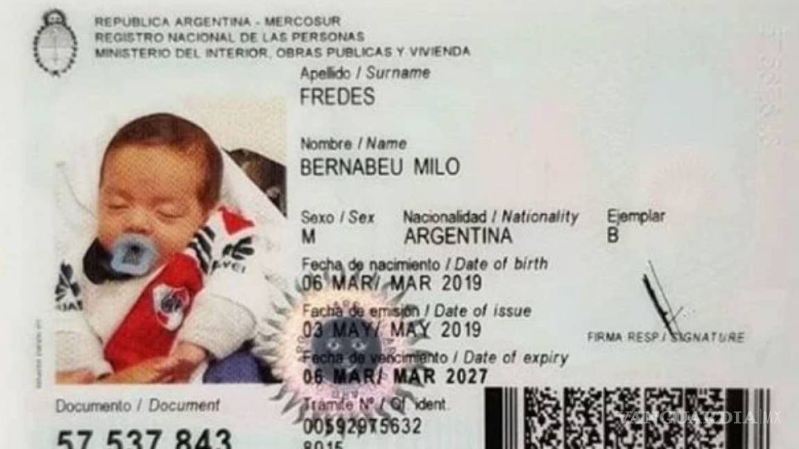 Aficionados de River Plate nombran a su hijo Bernabéu