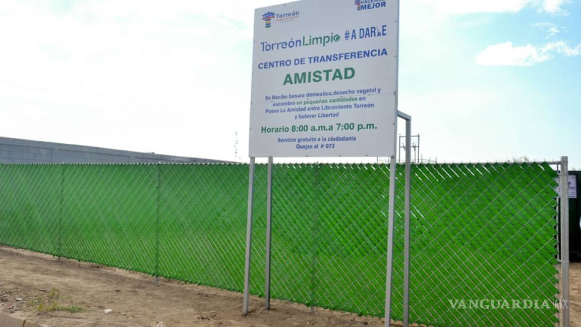 Abren en 2019 ocho centros de transferencia en Torreón