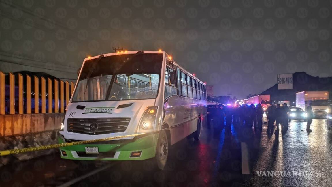 El autobús de la muerte: trás asalto, se desata balacera; hay 3 muertos y 2 ladrones linchados