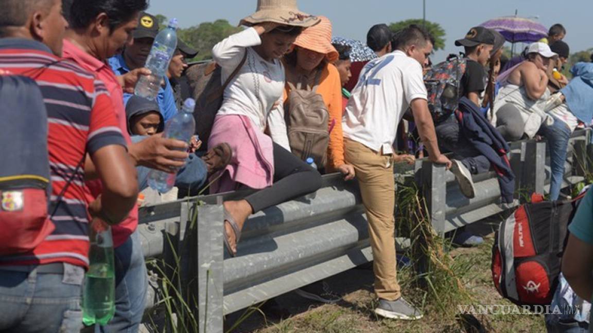 Cientos de migrantes ingresaron de forma violenta a México: INM