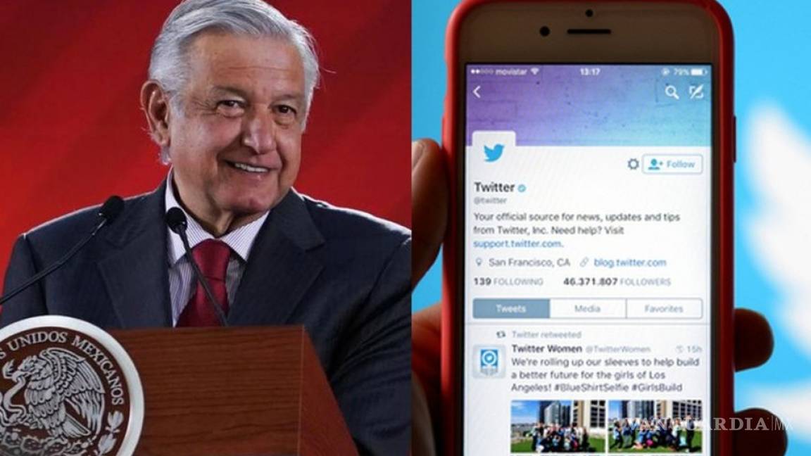 AMLO pide a Twitter que revele contratos de propaganda política