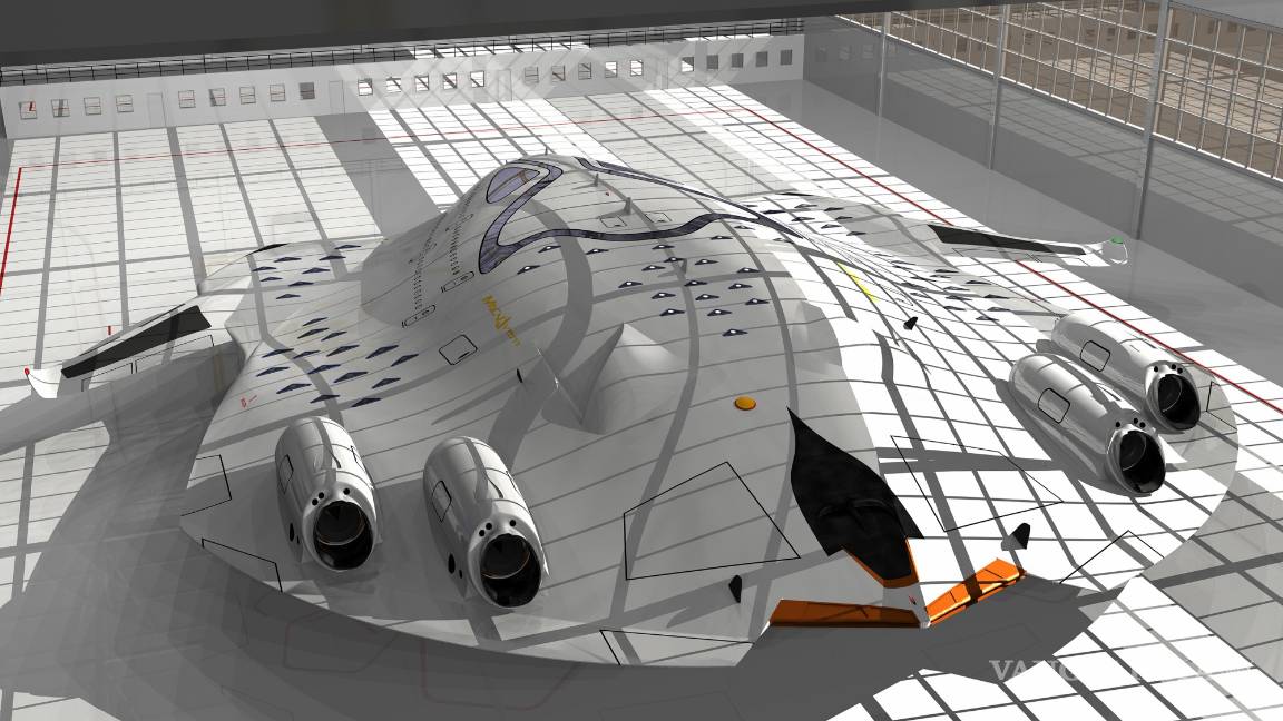 $!HSP Magnavem, un avión supersónico ecológico