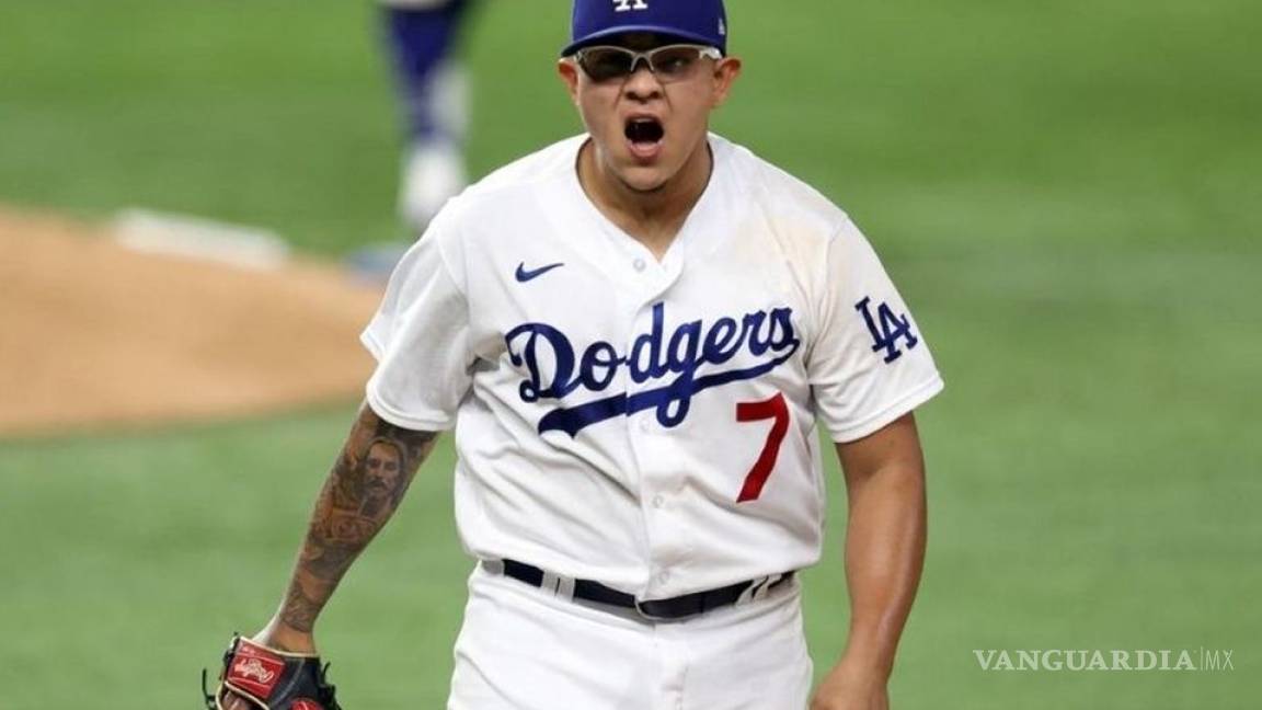 Dodgers aumentan el suelo de Julio Urías