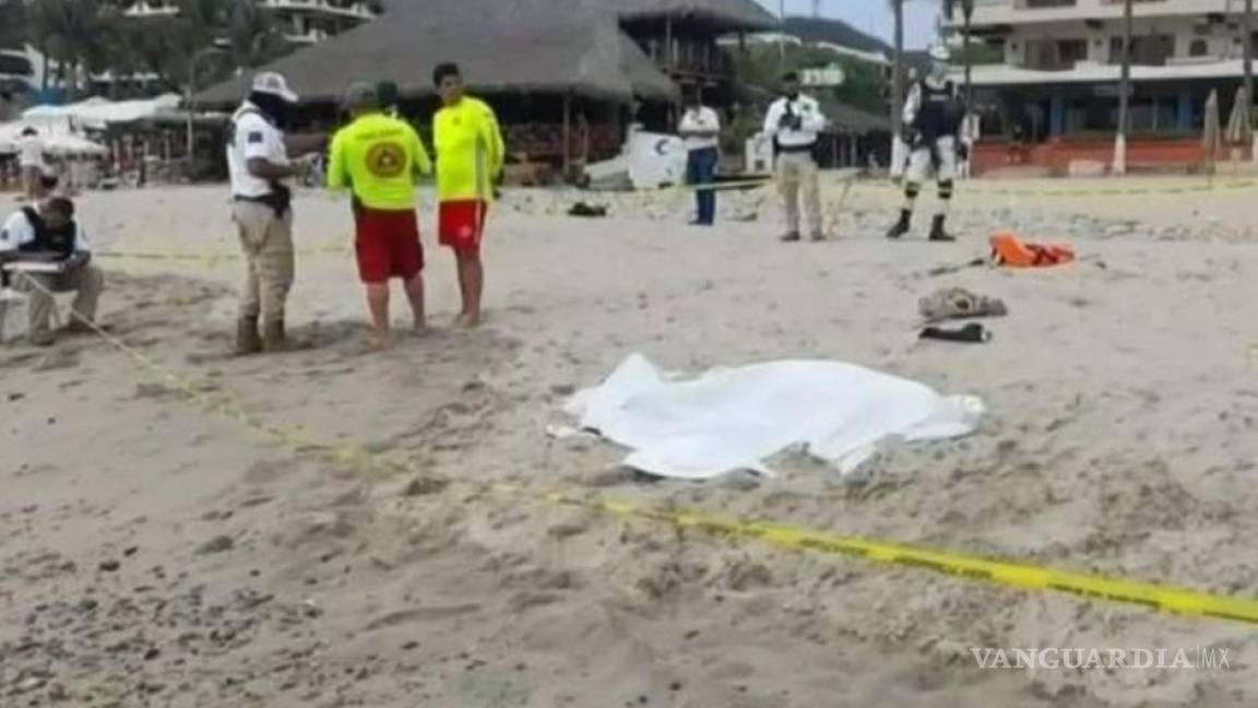 Mesero murió tras evitar que niña se ahogara, en Puerto Vallarta