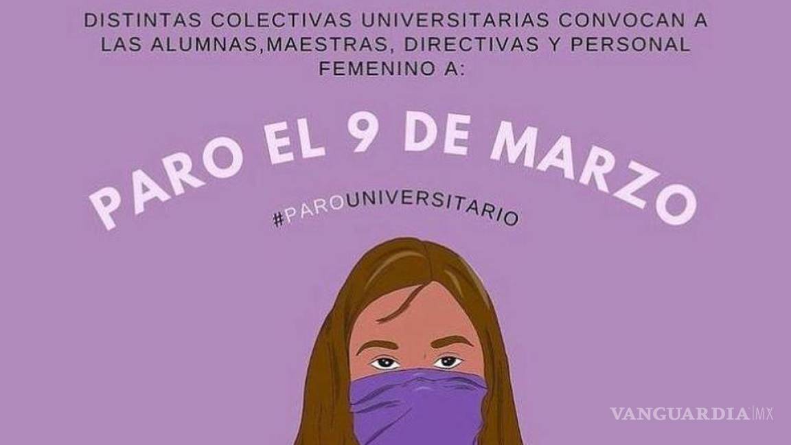Mujeres universitarias llaman a paro el 9 de marzo