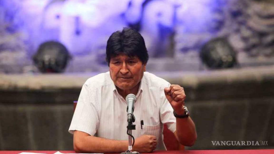 Piden que no se permita a Evo Morales hablar de política mientras se encuentra en asilo