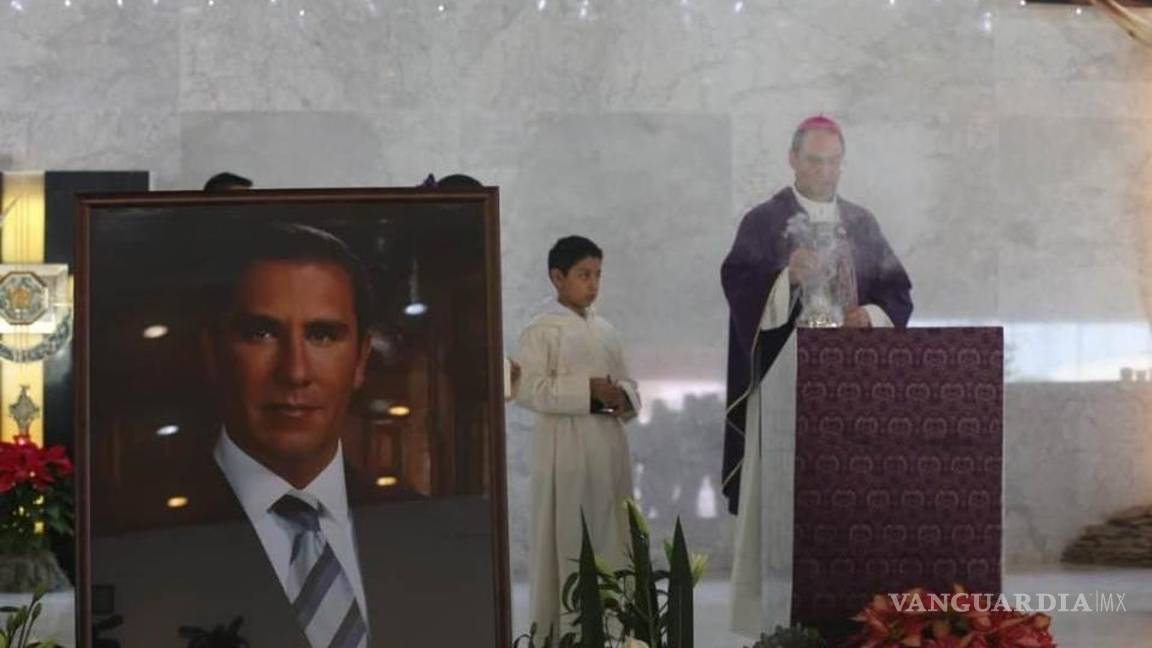 $!Panistas realizan misa en honor a Martha Erika Alonso y Moreno Valle