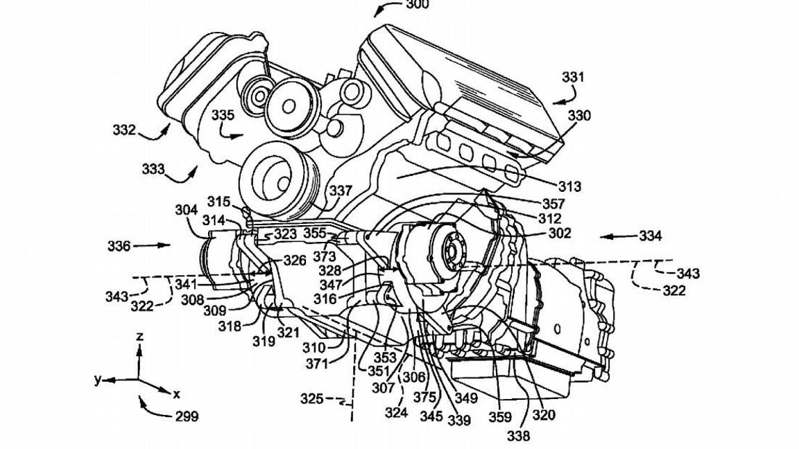 $!Ford patenta un V8 con dos motores eléctricos, ¿para el Mustang híbrido?