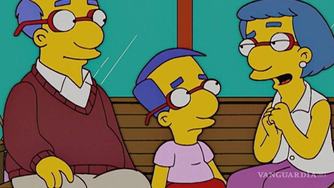 ¿Por qué los papás de Milhouse se parecen?... aquí la perturbadora razón (video)