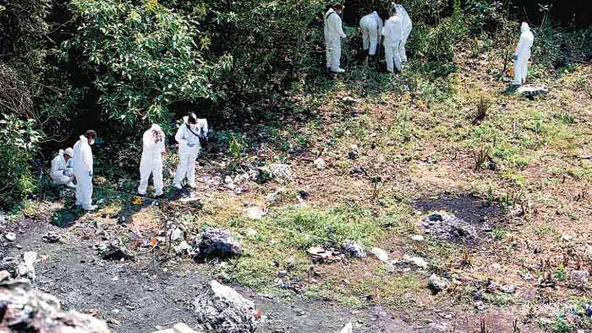 $!CNDH sugiere que Innsbruck analice 114 muestras para determinar si son de los 43 normalistas