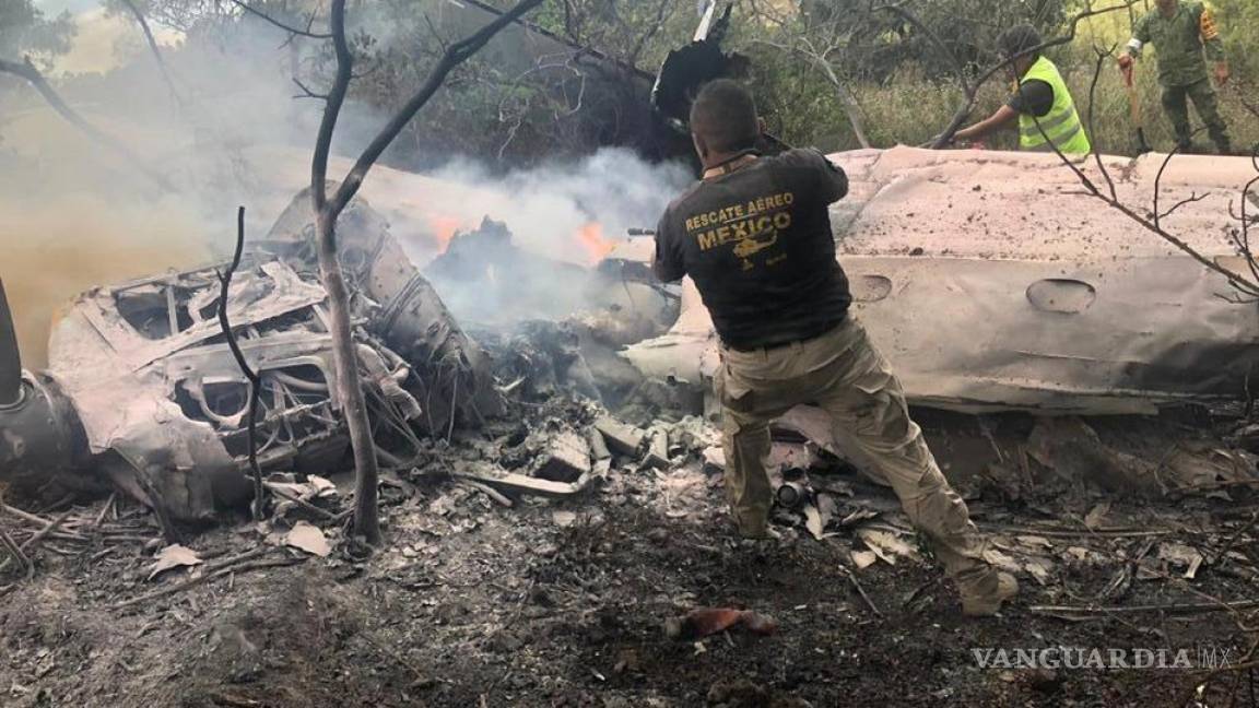 Se desploma aeronave en Atizapán; hay 2 muertos