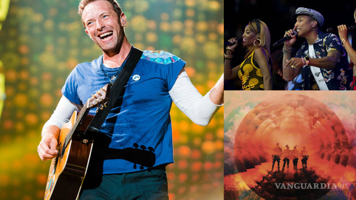 Coldplay cambia de nombre y hace colaboración con Pharrell Williams, por una buena causa