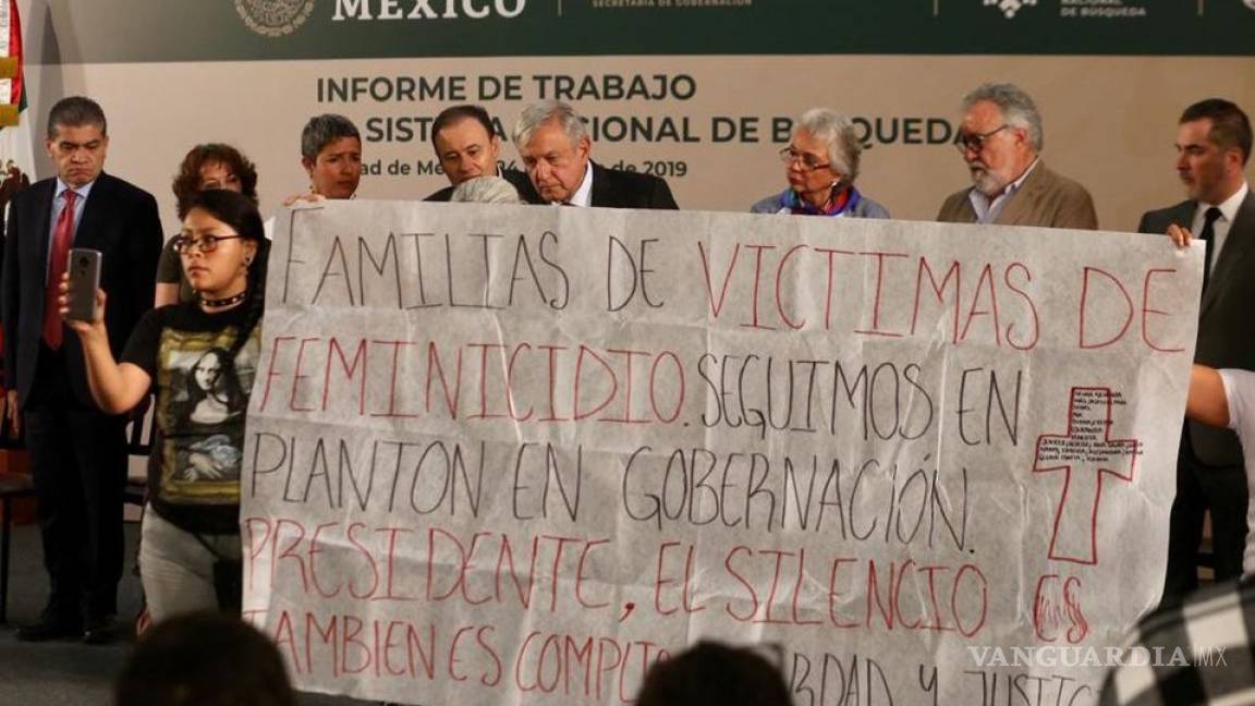 $!AMLO comete los mismos errores que el gobierno anterior: familiares de desaparecidos