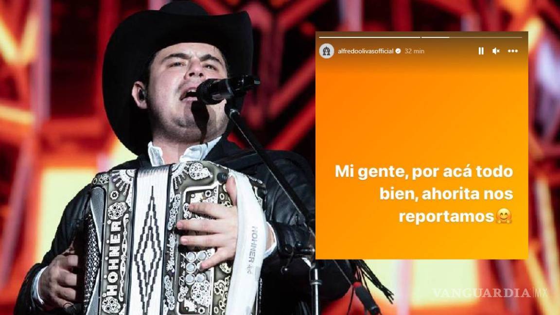 ‘Por acá todo bien’... Alfredo Olivas reaparece en redes sociales tras supuesto secuestro; su equipo sí fue asaltado en Zacatecas