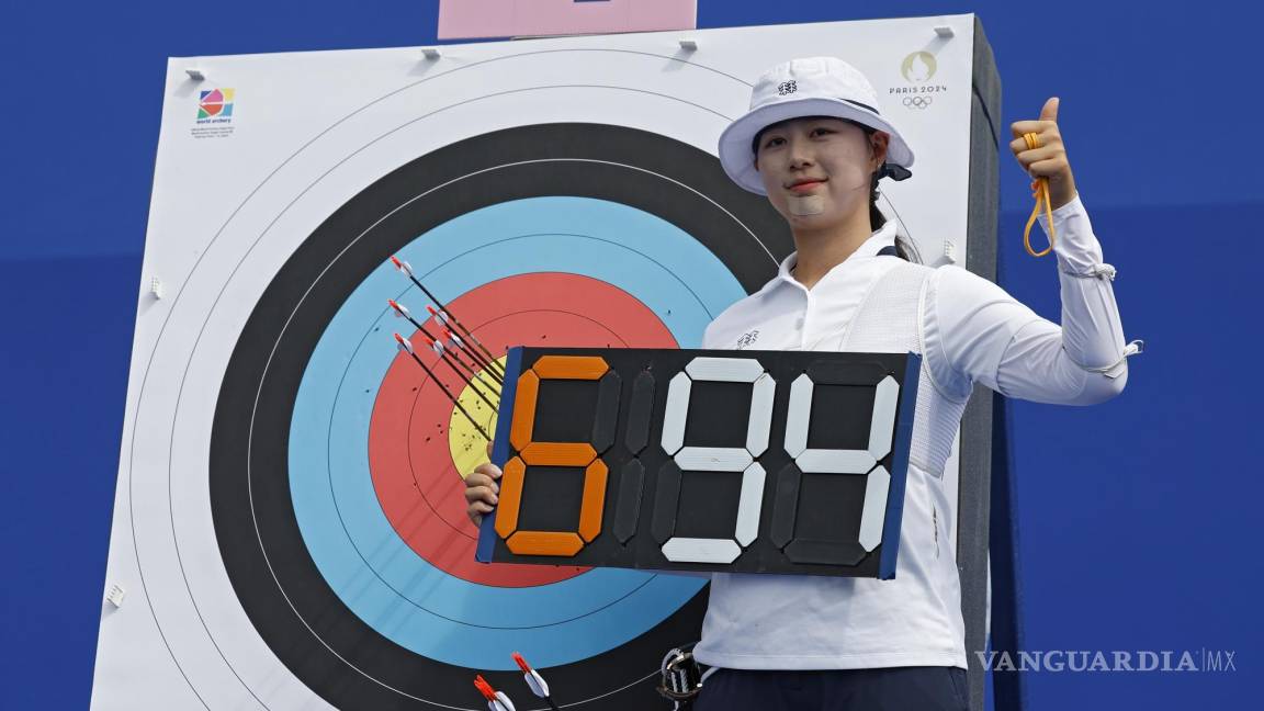 ¡Llega el primer récord a París 2024! Lim Sihyeon impone marca mundial y olímpica en tiro con arco femenil