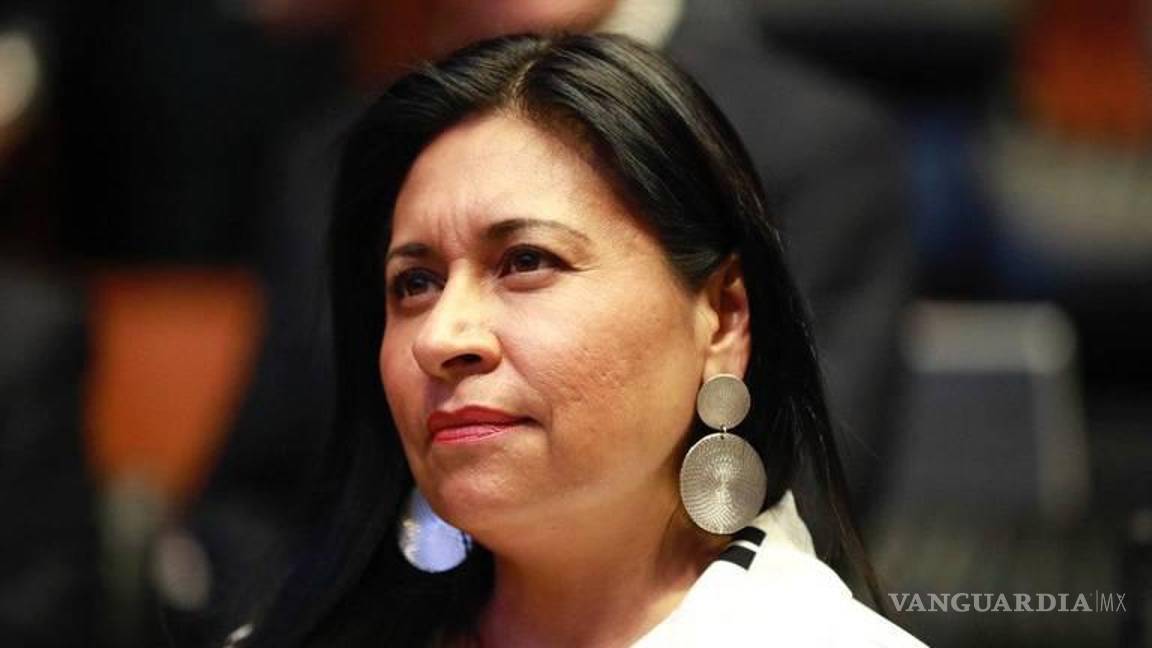 $!La presidenta del Senado, Ana Lilia Rivera (Morena), exigió a la titular de la SCJN respetar la autonomía del Poder Legislativo, sin amedrentar a los legisladores antes del proceso electoral