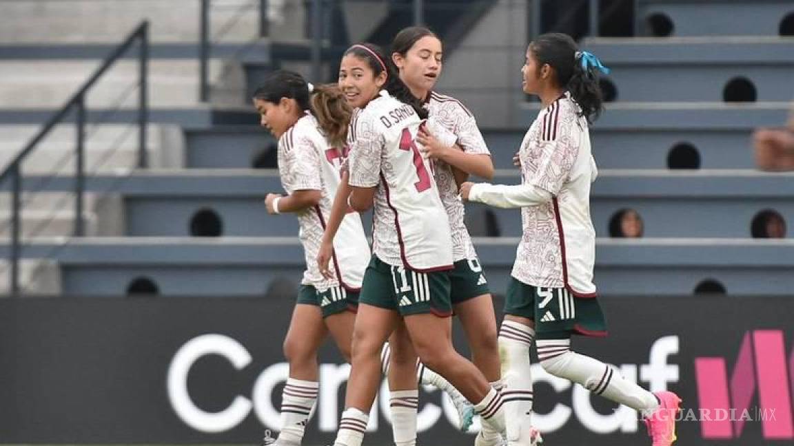 México Femenil Sub-17 arranca con el ‘pie derecho’ tras golear a El Salvador