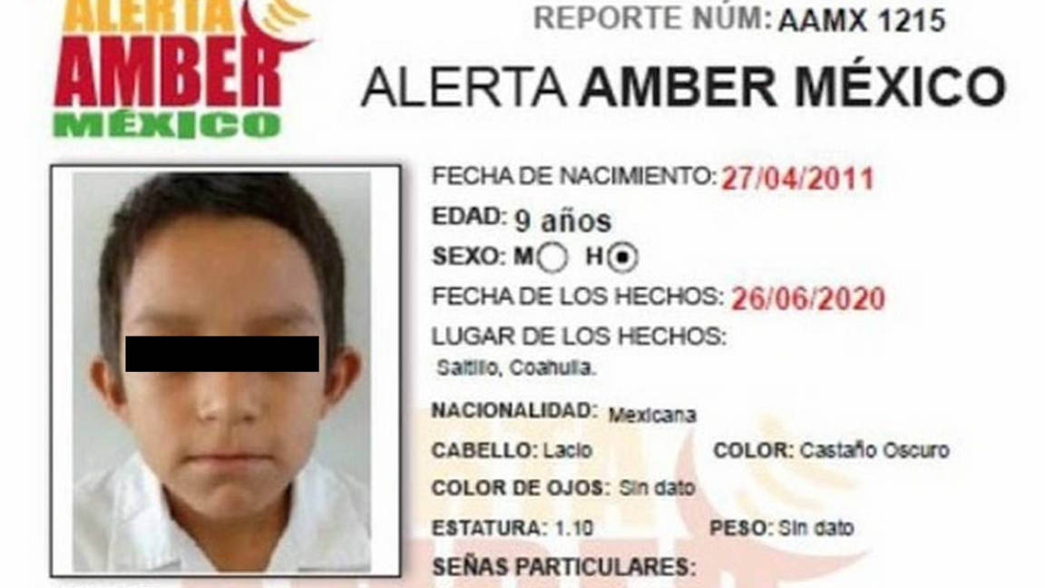 Localizan en Torreón a menor robado en Saltillo por migrante