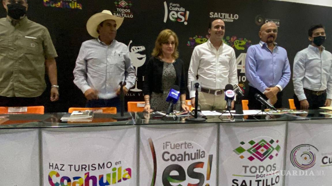 Manolo Salinas promociona en Monclova el Festival Internacional del Cultura por el del 444 aniversario de Saltillo