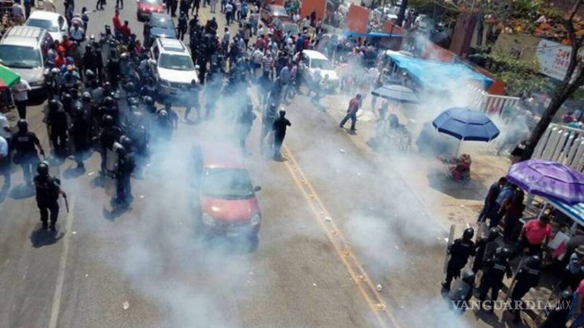 Enfrentamiento entre maestros en Chiapas deja 8 lesionados