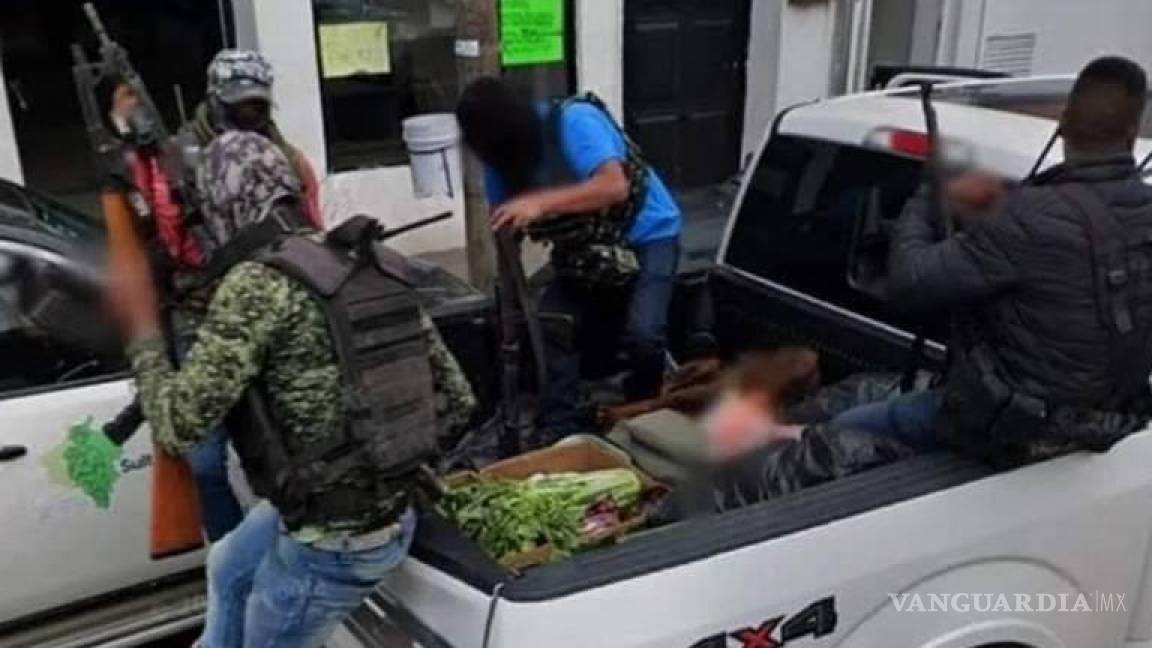 Google Maps: captan en fotografía a hombres fuertemente armados en Estado de México