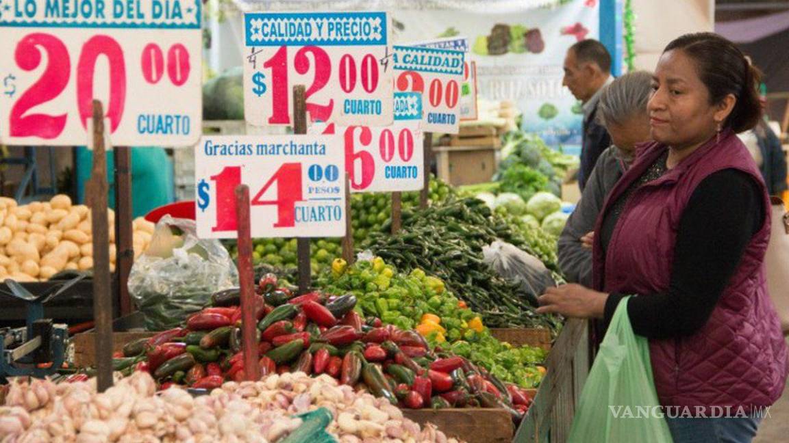 Se modera inflación en primera quincena de enero pero sigue por encima de meta de Banxico