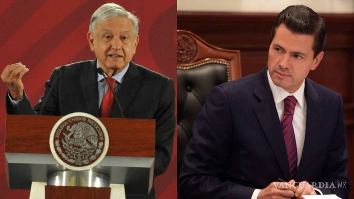 'No hay investigación contra Peña Nieto, pero puede haber denuncias': AMLO