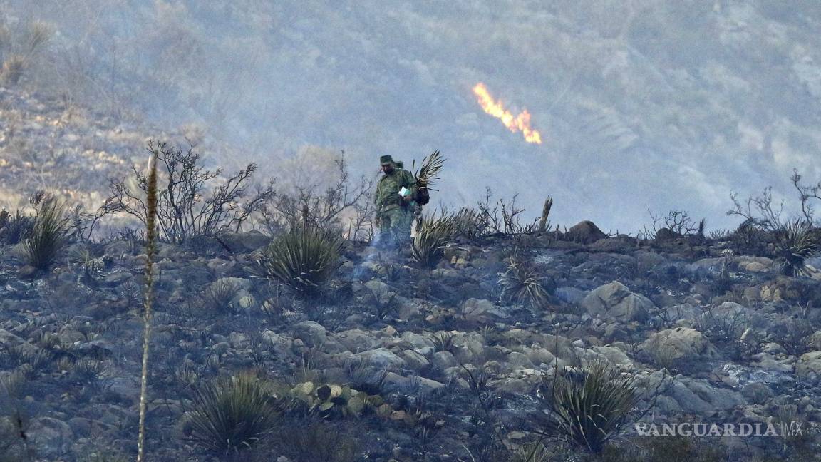Control del 70 al 90% de incendios forestales en Región Sureste de Coahuila