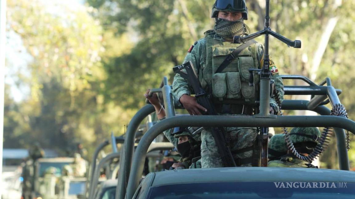 México despliega 331 mil elementos del Ejército para combatir inseguridad