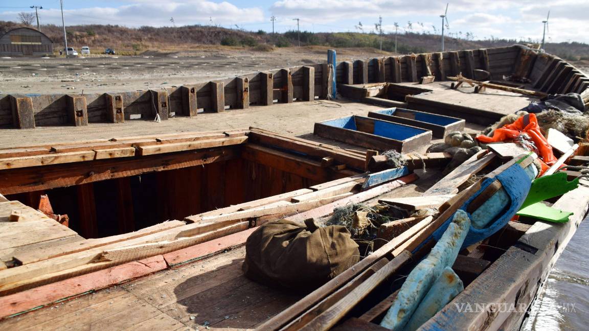 $!Alertan en Japón por barcos norcoreanos, varios con cadáveres