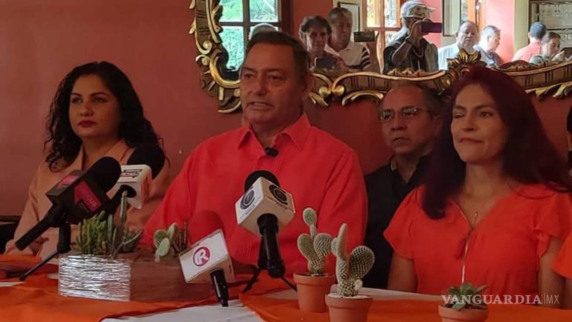 $!General se declara candidato de Movimiento Ciudadano en Morelos; hay “un Estado fallido”, acusa