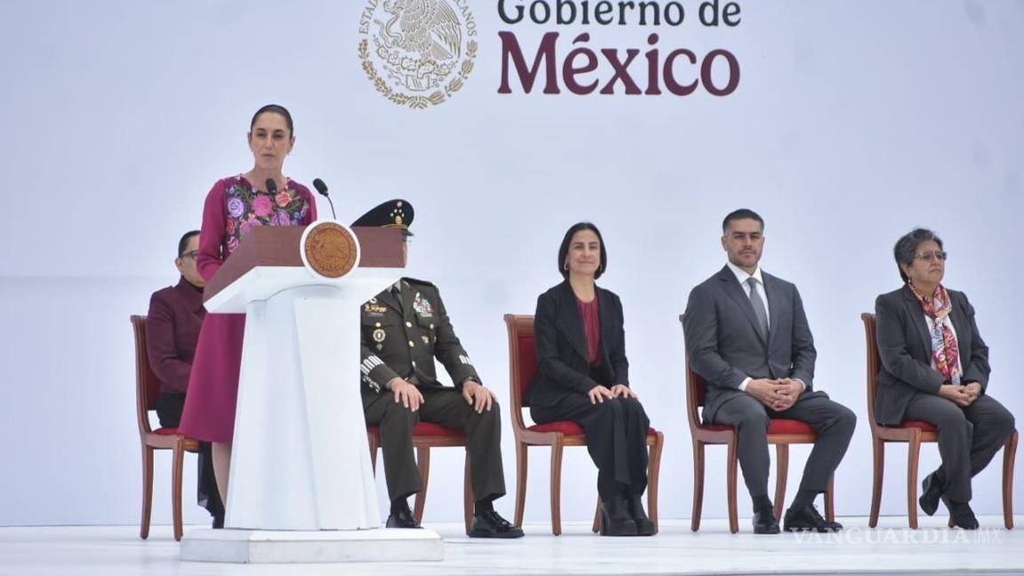$!La Mandataria federal resaltó proyectos que se tienen para Coahuila.